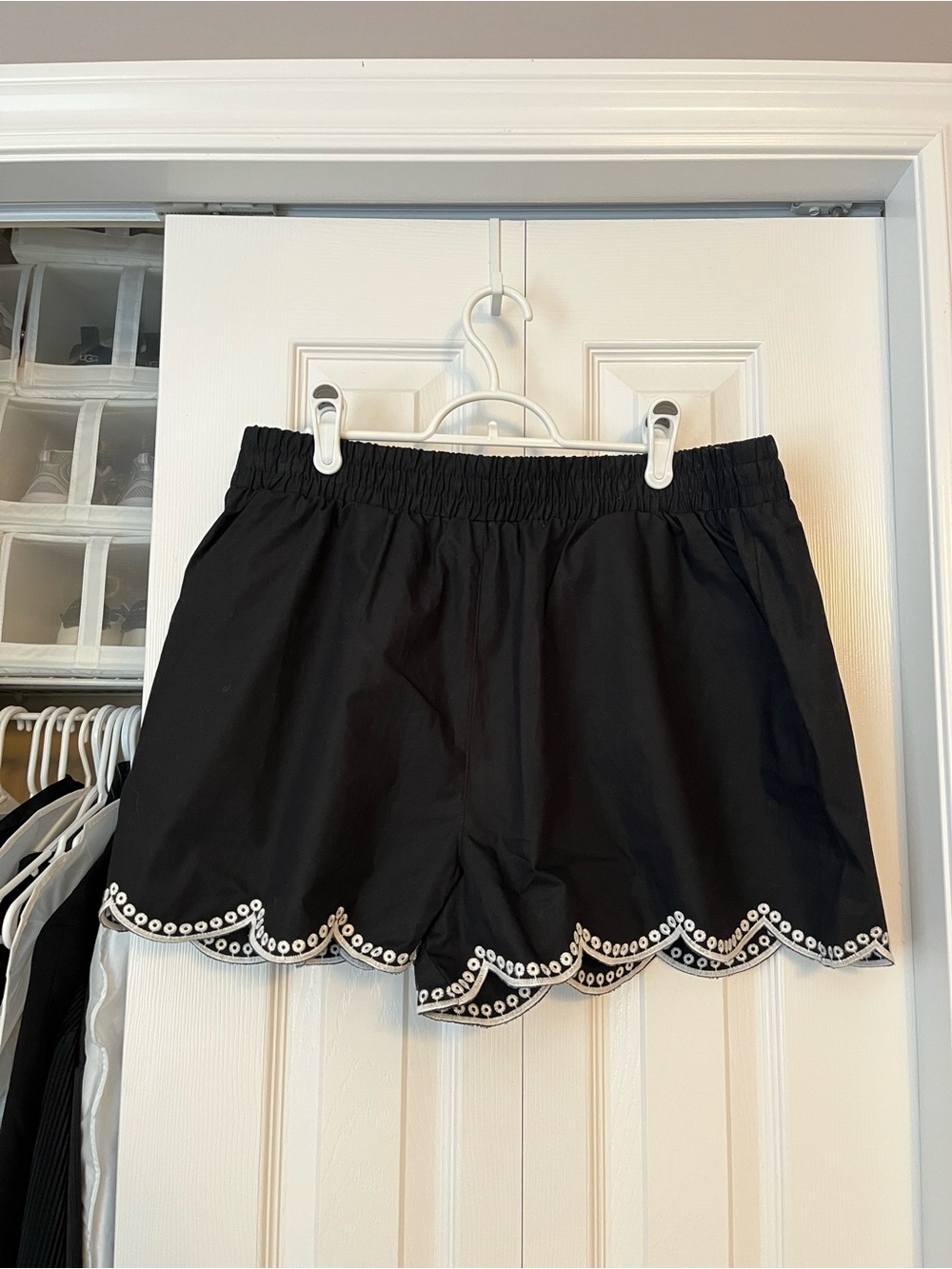 French Connection Scalloped Shorts
